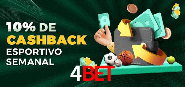 10% de bônus de cashback na 4Bet